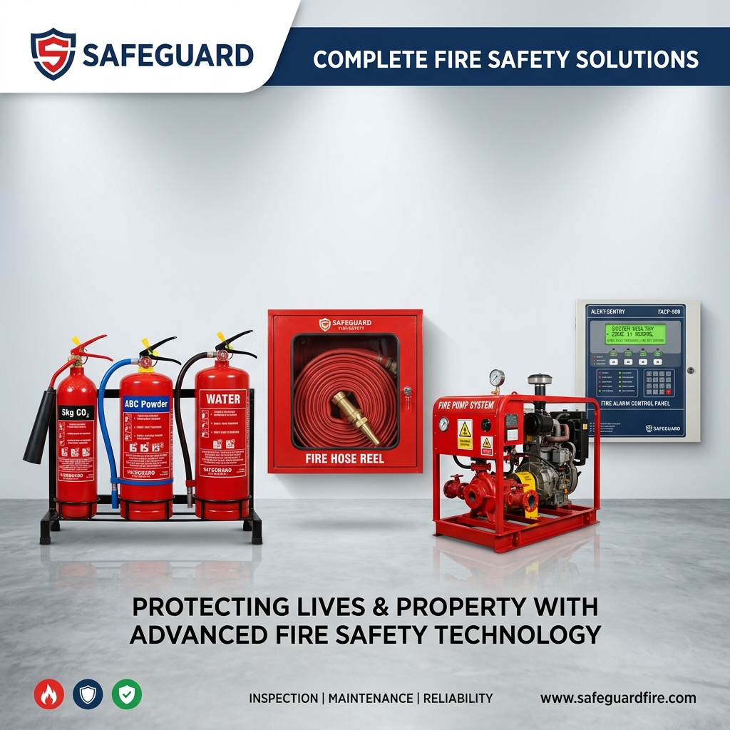 Certified Fire Fighting & Safety Equipment